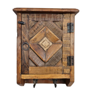 Wooden Key Cabinet Wall Hanging