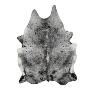 Black And White Genuine Cow Hide Rug