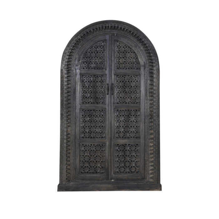 Wooden Carved Freestanding Cupboard Wooden Carved Freestanding Cupboard