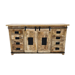 Industrial Wooden Hayloft Sideboard