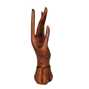 Carved Wooden Elegant Hand