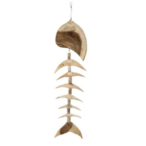 Wooden Fish Bone Wall Hanging